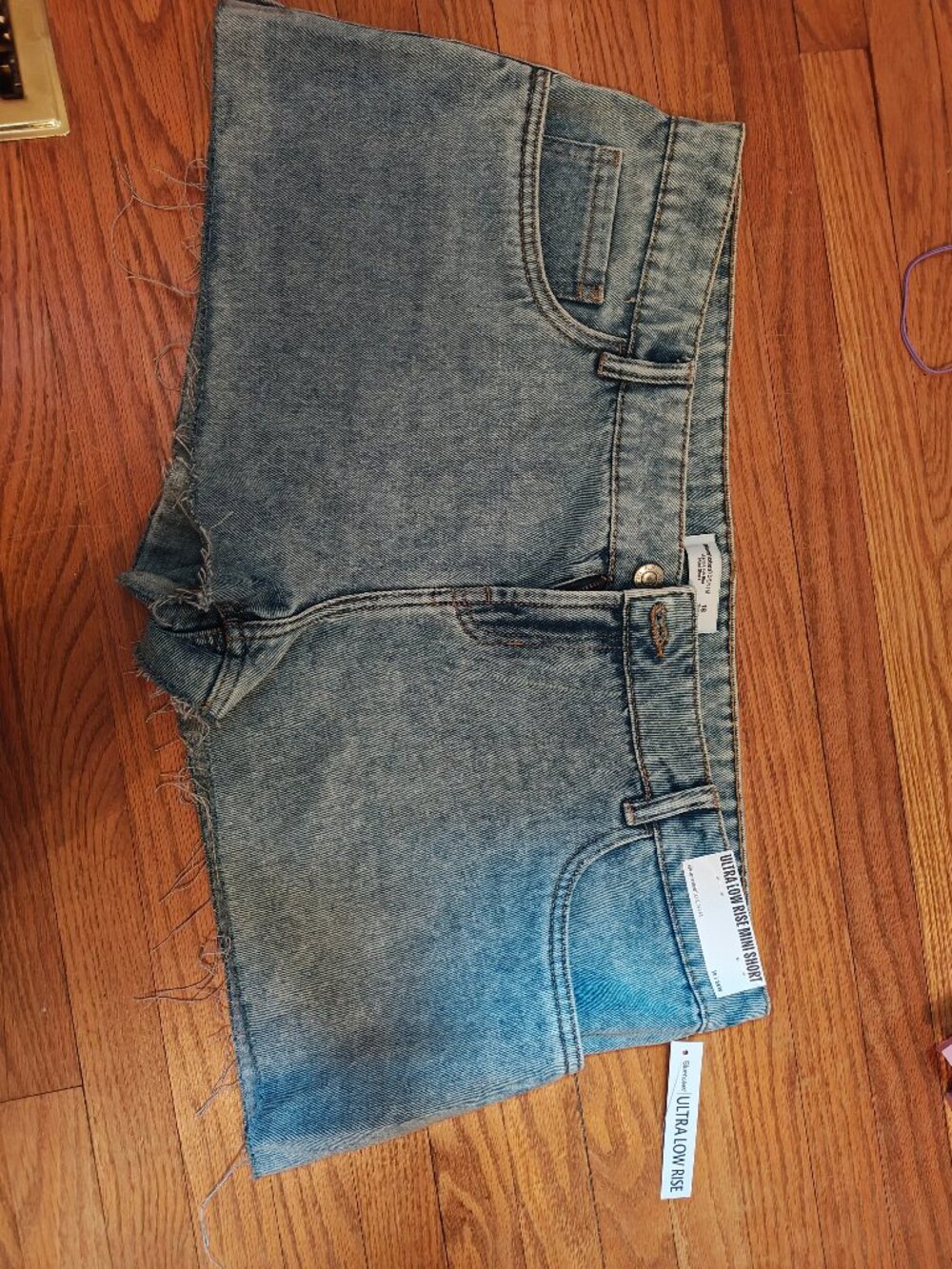 Bluenotes Ultra low rise mini shorts